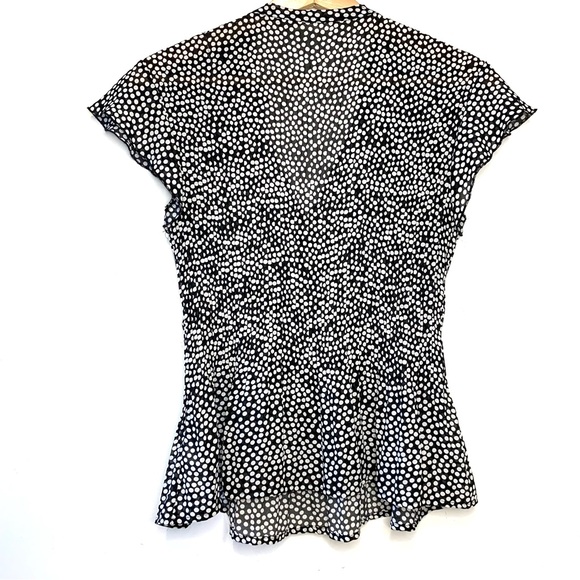 Polka Dot Ruffled Shirt - Picture 4 of 4